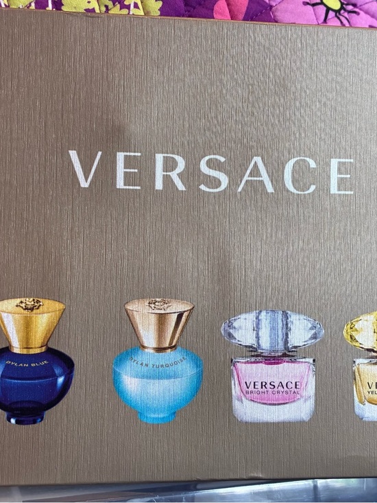 Versace Other - Versace  - Blue, Turquoise, Pink, Gold